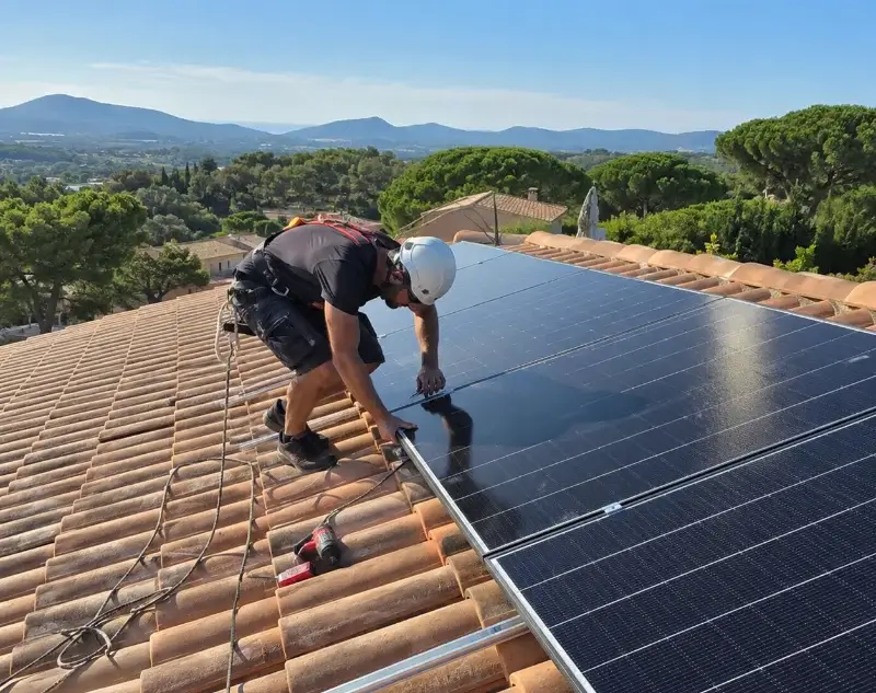 Installateur panneaux solaires Les Fougerêts — pose photovoltaïque sur toiture